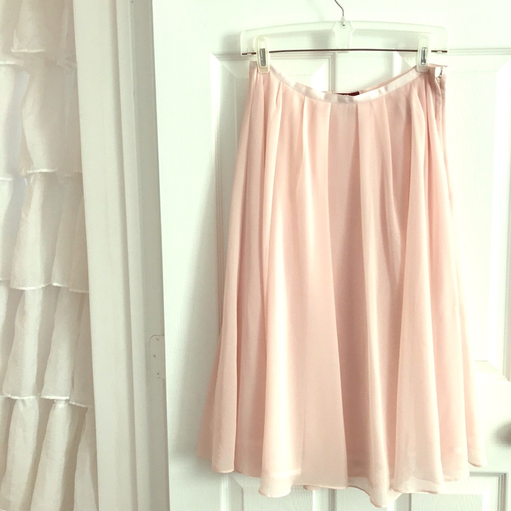 H&M blush pink tulle skirt